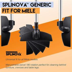 img 3 attached to Splinova Miele Vacuum SBB 300-3 Generic Black Parquet Floor Brush Tool Replacement