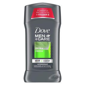 img 4 attached to 🌿 Dove Men+Care Extra Fresh Antiperspirant Deodorant Stick - 2.7 oz