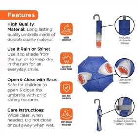 img 2 attached to 🦕 Dinosaur Design Umbrella Raincoat - Stylish Clothing and Jackets for Boys and Girls