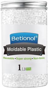 img 4 attached to Betionol 1Lb/16oz White Moldable Plastic Clay: Ideal DIY Modeling Material for Creative Activities & Teaching Kits, Perfect for Adults or Kids