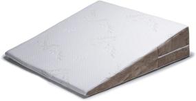 img 3 attached to Королевский размер подушка из памяти пены для кровати Avana Slant Bed Wedge: исключительный комфорт и поддержка