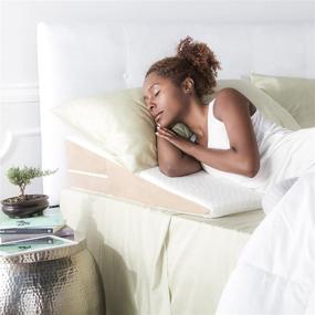img 2 attached to King Size Avana Slant Bed Wedge Memory Foam Pillow: Ultimate Comfort and Support