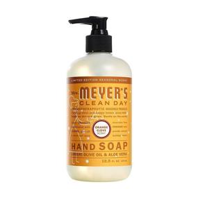img 3 attached to Mrs. Meyers Clean Day Liquid Hand Soap - Orange Clove, 12.50-Ounce (Set of 3)