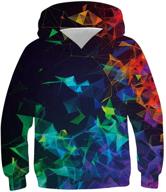 👕 belovecol kids 3d hoodies: printed pullover hooded sweatshirts with pocket, casual long sleeve, for ages 6-16 logo