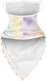 img 2 attached to 🧣 Stylish Protection Gaiter: Fashion Scarves for Girls' Outdoor Cycling Accessories in Summer