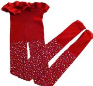 🌟 sparkling glitter rhinestone fishnet pantyhose for spring-cute little girl's tights with hollow out stockings logo