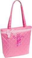 👸 lil princess quilted ballet slippers women's handbags & wallets: stylish totes for fashionable ladies logo