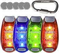 sturme led safety light strobe - enhance your day and nighttime visibility! logo