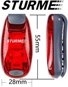 img 1 attached to STURME LED Safety Light Strobe - Enhance Your Day and Nighttime Visibility!