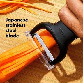 img 3 attached to OXO Good Grips Multifunctional Julienne Peeler, 0719812003665, One Size