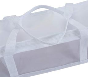 img 1 attached to 📁 Fasmov CD Storage Bags 4-Pack, Hold up to 144 CD's, Zipper Closure & Carrying Handles – Organize and Protect Your Discs Effectively