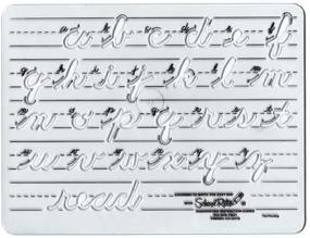 img 2 attached to School Rite Transitional Cursive Template Lowercase