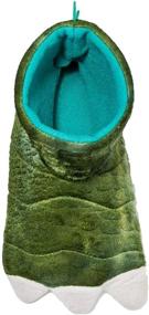 img 1 attached to 🦖 Dinosaur Slippers Boots for Baby Boys & Toddler Boys by Cat & Jack - Dark Green