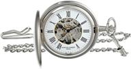 🕰️ exceptional craftsmanship: introducing the charles hubert paris finish mechanical pocket watch logo