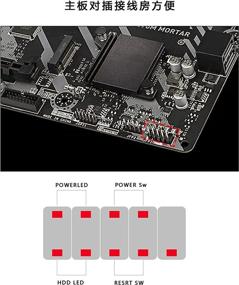 img 1 attached to 🔌 XMSJSIY Chassis Switch Host Metal Button, Computer Host Switch Cable PC Case LED Power Button ATX Supply On/Off DIY Computer Switch 60cm - Pack of 1 (16mm)