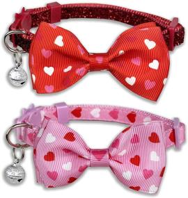 img 4 attached to Pohshido Valentines Collar Holiday Breakaway