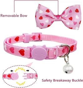 img 2 attached to Pohshido Valentines Collar Holiday Breakaway