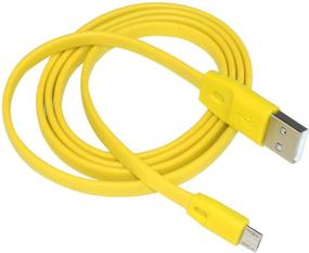 img 4 attached to 🔌 Зарядный кабель заменителя для Logitech UE Boom - желтый силовой шнур для беспроводных динамиков Boom, Boom2, Megaboom, Miniboom, Roll