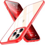 red2fire compatible with iphone 13 pro max case clear cell phones & accessories logo