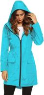 🌧️ lomon waterproof lightweight outdoor raincoat for women: chic clothing and versatile coats, jackets & vests logo