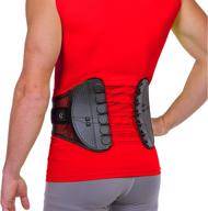 🏋️ braceability spine sport back brace: ultimate support for active men and women in sports, fitness, and occupational activities (medium) логотип