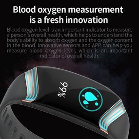 img 1 attached to Ultimate Fitness Tracker: Heart Rate Monitor, Blood Pressure, Sleep, 📈 Calorie, Pedometer Watch – Waterproof Activity Tracker for Men and Women