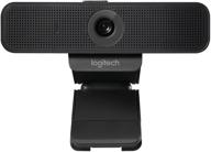 📷 black logitech c925-e webcam with hd video and integrated stereo microphones logo