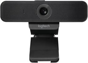 img 4 attached to 📷 Black Logitech C925-e Webcam with HD Video and Integrated Stereo Microphones
