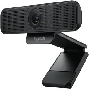 img 2 attached to 📷 Black Logitech C925-e Webcam with HD Video and Integrated Stereo Microphones