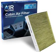 🌬️ airtechnik cf11854 pm2.5 cabin air filter with activated carbon - nissan qashqai 2017-2019, rogue 2014-2019, rogue sport 2017-2019 logo