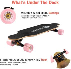 img 1 attached to WHOME Skateboard Complete Adults Beginners Sports & Fitness