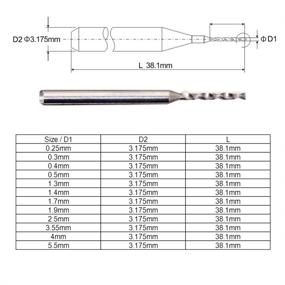 img 3 attached to Tungsten Carbide Engraving Drilling 0 25Mm 5 5Mm