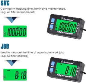 img 2 attached to Счетчик часов Runleader Tachometer