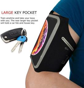 img 2 attached to Waterproof Running Armband Workouts Exercise Cell Phones & Accessories