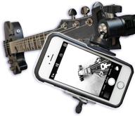 guitar ukulele smartphone mount holder for cell phones & gopro action cameras: enhanced seo logo