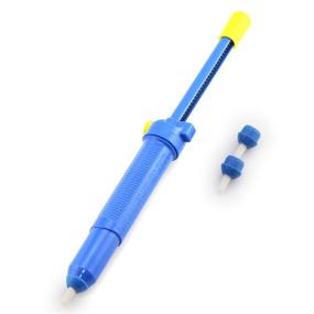 img 4 attached to 🔧 Tegg 1PC 13 Inches Soldering Iron Desoldering Pump: Efficient Vacuum Blue Remover