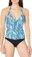 👙 blanca women's v neck tankini swimsuit: chic and comfortable swimwear for women logo