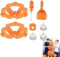 🎃 the stack-o-lantern pumpkin stacking kit - ultimate carving and pumpkin light display set by the creators of the eggmazing egg decorator and the treemendous ornament decorator logo