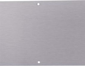 img 2 attached to 🚪 Enhance Your Door Protection with VRSS 2pcs 304 Stainless Steel Door Kick Plate - 8"x34" 1.2mm Thickness