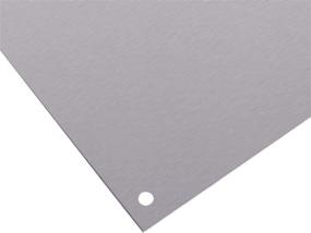 img 1 attached to 🚪 Enhance Your Door Protection with VRSS 2pcs 304 Stainless Steel Door Kick Plate - 8"x34" 1.2mm Thickness