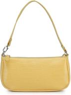 barabum classic shoulder handbag 4 yellow logo