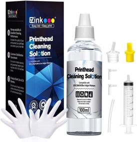 img 4 attached to 🖨️ E-Z Ink (TM) Printers Cleaning Kit for HP/Epson/Canon/Brother - WF-7710 WF-3640 7620 8600 8610 8620, WF-2750 WF-2650 ET-2750 ET-2650 - Liquid Nozzle Printhead Cleaner (100ml)