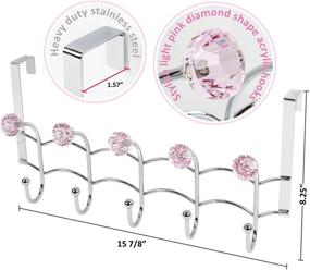 img 3 attached to 🧺 Acrylic Stainless Organizer Hanger by Galashield