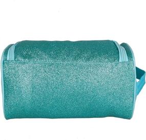 img 1 attached to 💼 Wildkin Toiletry Bag – Multifunctional, Spacious & Ideal Sized for Overnight Travel – BPA-Free (Blue Glitter)