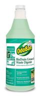 🚽 odoban professional biodrain grease and waste digester - ready-to-use quart logo