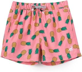 img 4 attached to 👦 Boys Swim Trunks - SURF CUZ Toddler Swim Shorts - Little Boys Bathing Suit Swimsuit - Kids Quick Dry Swimwear