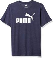 puma regular essentials heather peacoat логотип