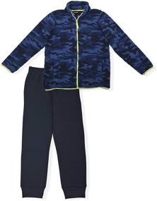 img 4 attached to Swiss Alps Sherpa Jacket Fleece Boys' Clothing