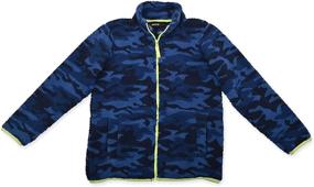 img 2 attached to Swiss Alps Sherpa Jacket Fleece Boys' Clothing