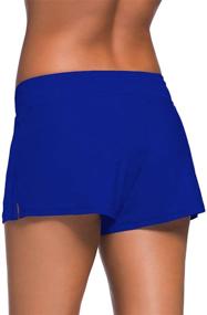 img 1 attached to WILLBOND Women's Plus Size Swimsuit Shorts Tankini Swim 👙 Briefs Boardshort Summer Swimwear Beach Trunks for Girls - Enhanced SEO